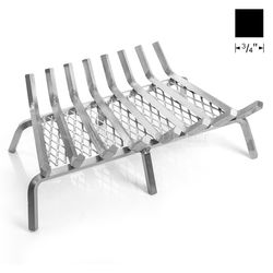 28" Lumino Stainless Steel Ember Lifetime Fireplace Grate