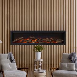 Amantii Symmetry Lumina Built-In Smart Electric Fireplace - 60"
