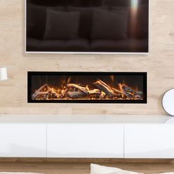 Amantii Symmetry Xtra Tall Bespoke Electric Fireplace - 60"