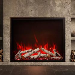 Amantii Traditional Bespoke Electric Fireplace Insert - 48"