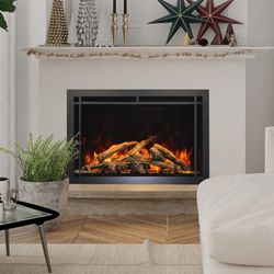 Amantii Traditional Lumina Smart Electric Fireplace - 33"
