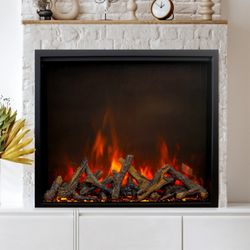 Amantii Traditional Lumina Smart Electric Fireplace - 48"