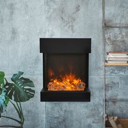 Amantii Tru-View Cube Electric Fireplace