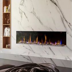 Dimplex IgniteXL Bold Linear Electric Fireplace with Logs – 74”