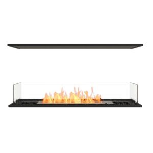 ecosmart fire 45" flex 42il island ethanol fireplace insert by mad design group