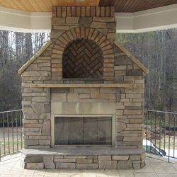 Elite Outdoor Custom Grande Classique Fireplace