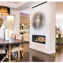 Napoleon Luxuria 38 Direct Vent See-Through Gas Fireplace